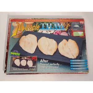 The Original Miracle Thaw Jr. Defrosting Tray, As Seen On TV, New Open Box